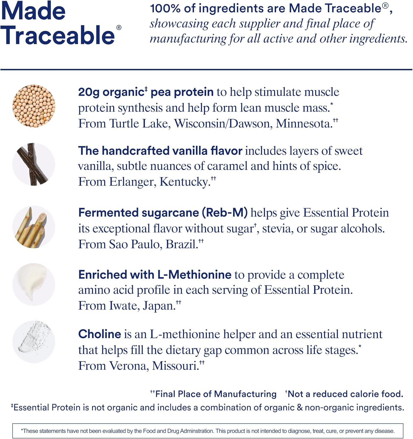 Ritual Prenatal Vegan Plant Based Protein Powder: Choline to Support Pregnancy, Postpartum, & Lactation, 20g Organic Pea Protein from Regenerative Farms in USA, Sugar Free†, Vanilla, 1 Lbs Ritual Prenatal Vegan Plant Based Protein Powder: Choline to Support Pregnancy, Postpartum, & Lactation, 20g Organic Pea Protein from Regenerative Farms in USA, Sugar Free†, Vanilla, 1 Lbs