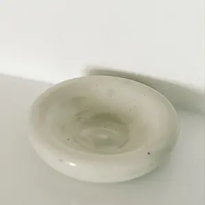 Off-White Chubby Plate - Stylish Design for Home Décor, Ideal for Breakfast or Snacks