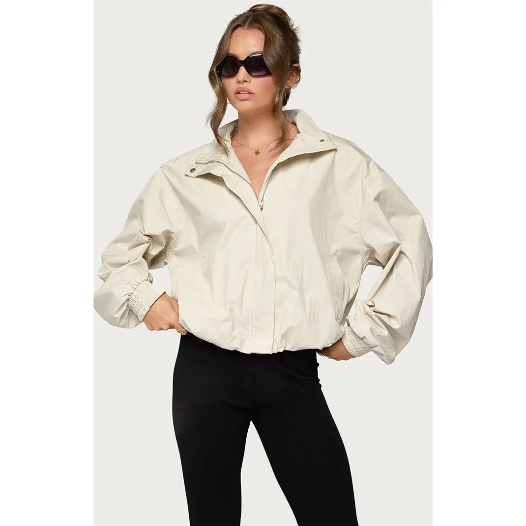 Edikted Women's Rooney High Neck Jacket