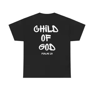 Child of God TShirt – Men's Summer Casual Cotton Tee, Unisex Classic Graphic Shirt, Faith-Based Outfit, Trendy Gift for Men and Women, Menswear  Top