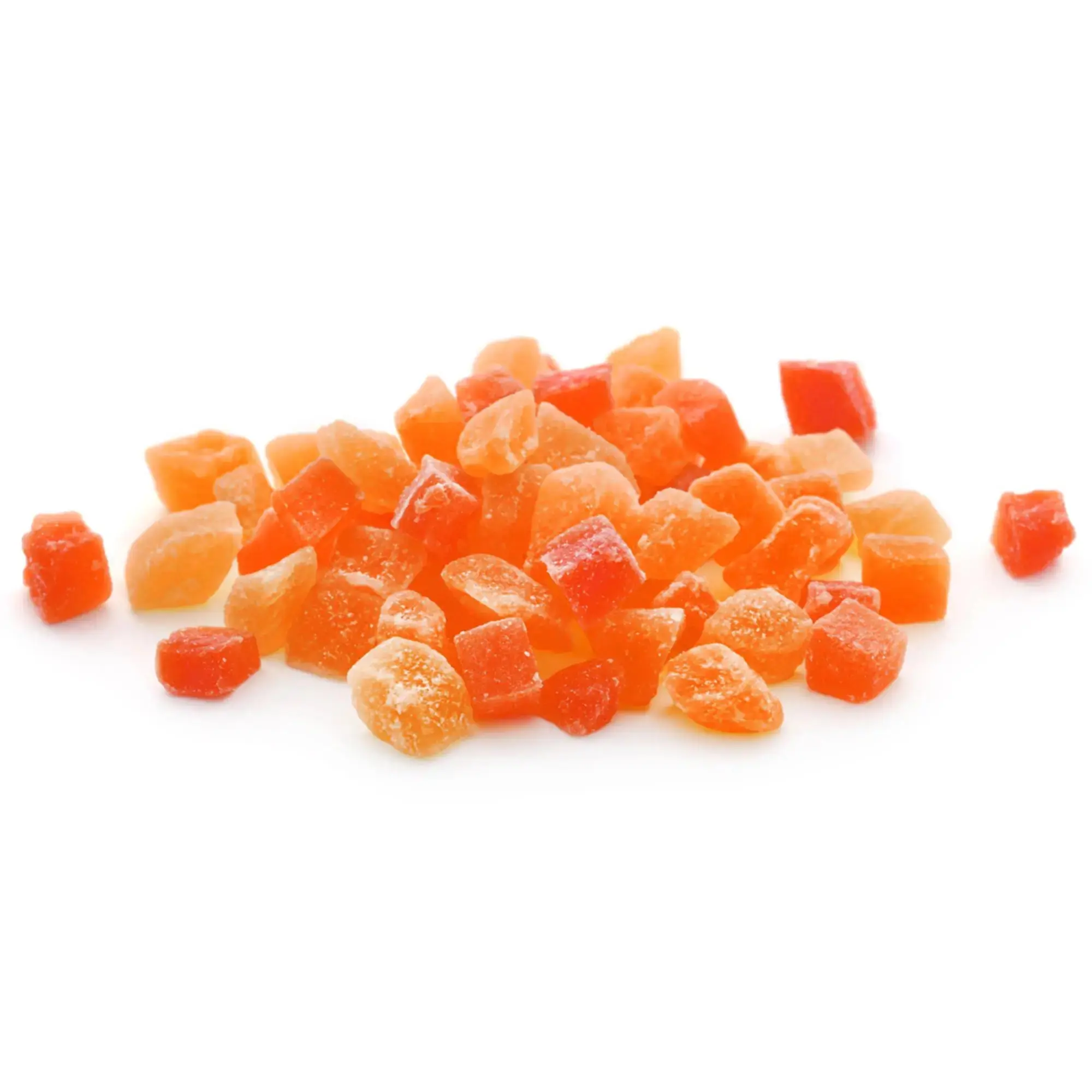 NY Spice Shop Diced Papaya - Dried Tropical Fruit Cubes - Soft and Chewy Papaya Chunks for Snacking Baking Trail Mix Granola Yogurt Toppings Party Platters and Dessert Recipes