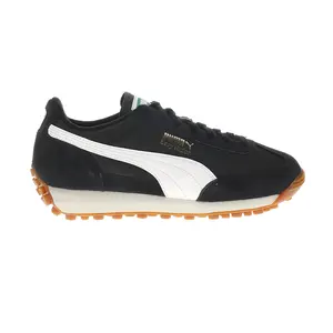 PUMA Womens Easy Rider Vintage Lace Up Sneakers Shoes Casual - Black