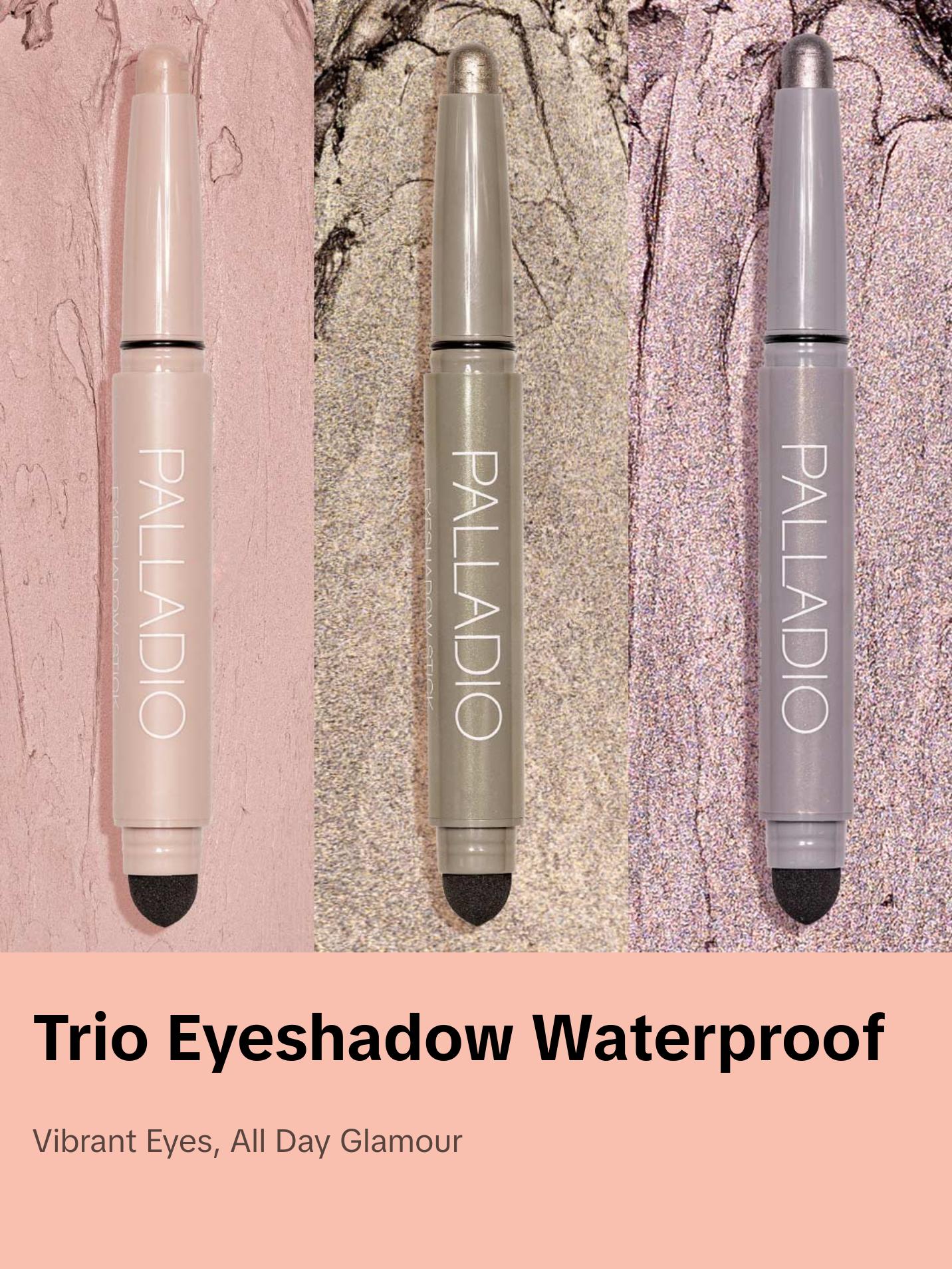 Gleaming Rose Quartz Eyeshadow Stick Trio