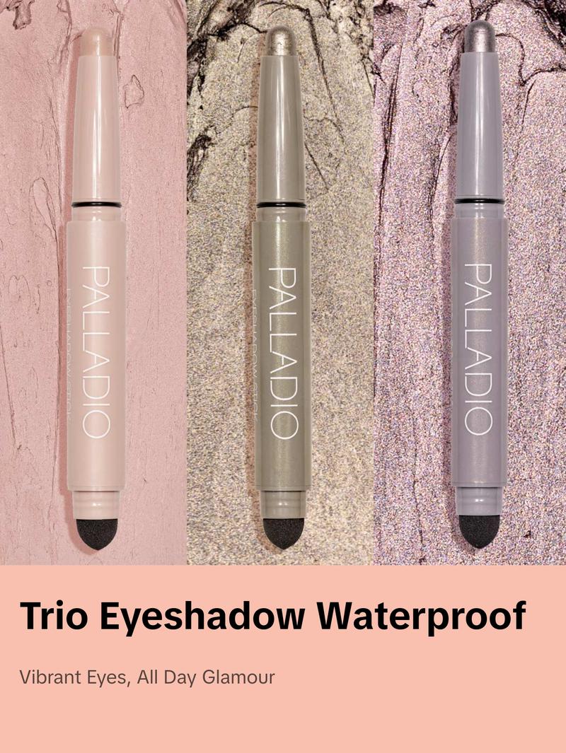 Gleaming Rose Quartz Eyeshadow Stick Trio