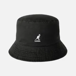 KANGOL Men's Washed Cotton Bucket Hat - Cord Bucket Hat Flat Crown, 2 1/4'' Brim Various Colors