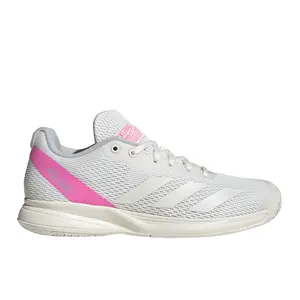 adidas Womens Courtflash Pickleball Pickleball Sneakers Shoes - White adidas Womens Courtflash Pickleball Pickleball Sneakers Shoes - White