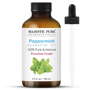 Peppermint Essential Oil |  100% Pure and Natural |  3.4 fl oz