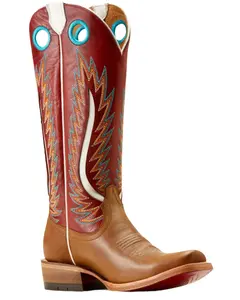 Ariat Women's Futurity Fort Worth Roughout Western Boot Square Toe - 10051016
