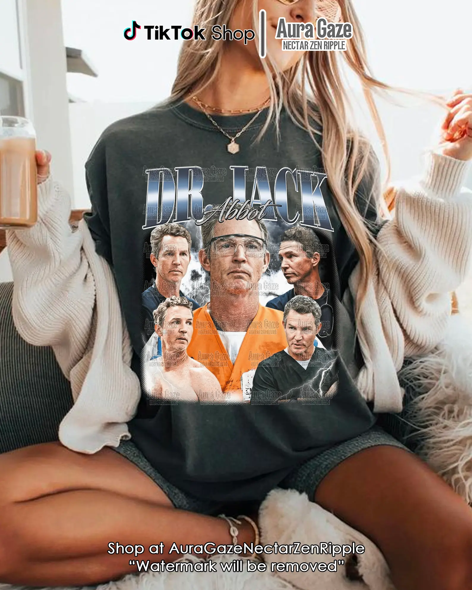 Dr. Jack Abbot Unisex T-Shirt For Fan, Dr. Jack Abbot Tee, The Pitt Tee, Shawn Hatosy Celebrity Crush, Movie Clubs Shirt