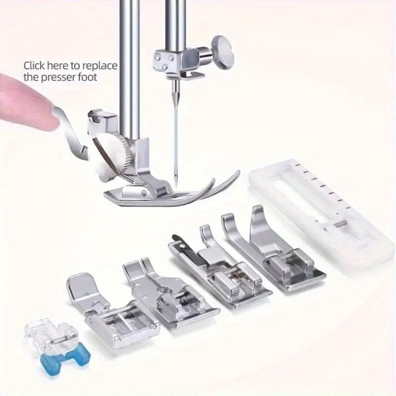 Portable Mini Electric Sewing Machine – 12 Built-in Stitches, 2-Speed Control, Foot Pedal Operation, Built-in Light, Storage Drawer & Complete Sewing Kit – Perfect for Beginners & Home Use (Purple)