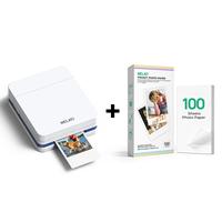 PP01 White+100 Sticky Photo Sheets