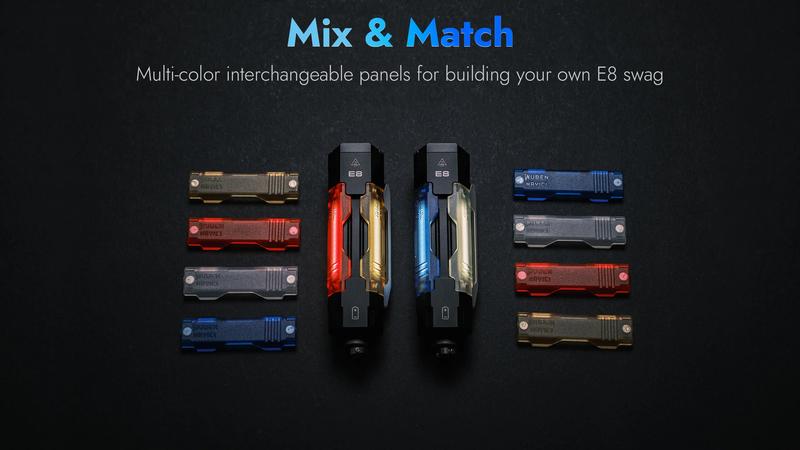 【New for 2026】WUBEN E8 3-in-1 DIY Creative Flashlight, 1300 Lumens, 7 Modes, Rechargeable & Battery Replaceable – for Hiking, EDC, or Emergency Use 【New for 2026】WUBEN E8 3-in-1 DIY Creative Flashlight, 1300 Lumens, 7 Modes, Rechargeable & Battery Replaceable – for Hiking, EDC, or Emergency Use