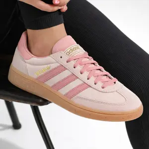 Adidas Handball Spezial Wonder Quartz Wonder Mauve Gum JR3645 Women's Fashion Sneaker New