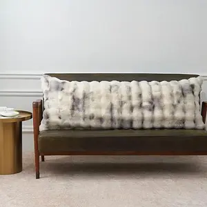 Warm & Cozy Faux Fur 54" x 20" Body Pillow