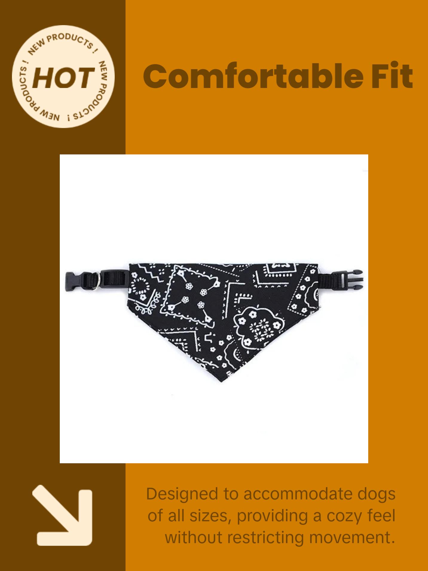 Collar Neck Bandana Scarf