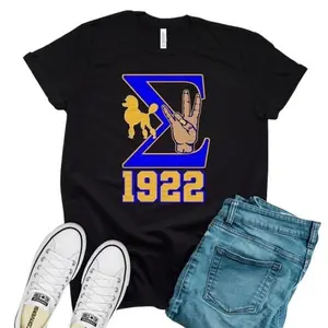 Vintage 1922 Gold Poodle Graphic Shirt - Stylish Retro Tee for Dog Lovers