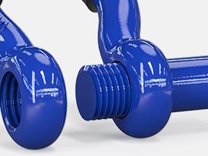 Nilight 2 Pack 3/4" D-Ring Shackle with 7/8" Screw Pin 41,887lbs Break Strength, Heavy Duty Off Road Recovery Shackle with Isolators Washers for Use with Tow Strap, Winch, Off-Road Jeep Truck Vehicle