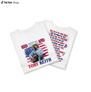 Toby Keiith Courtesy of the Red T-Shirt, Red White and Blue Shirt, 4th Of July Tee, Toby Keith TShirt