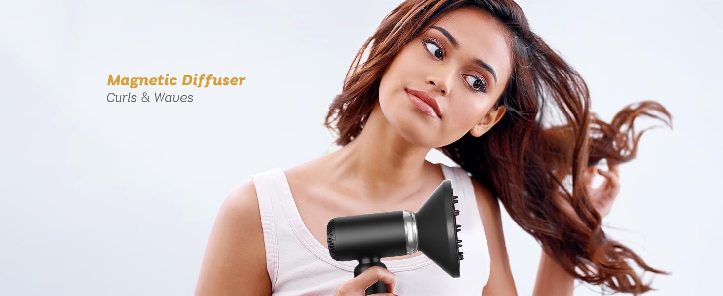 Dual Voltage Travel Hair Dryer, 1500W High-Speed Ionic Hair Dryers Gift for Women, Fast Drying, Compact & Lightweight, No Heat Damage & Low Noise for Home, Portable Hairdryer International, 110-240V