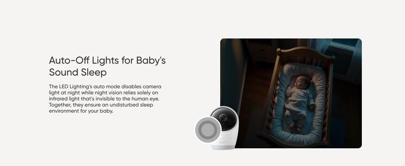 eufy E21 Baby Monitor, with 4K Camera, Hybrid Wi-Fi and No Wi-Fi Connection, App and Monitor Control, Ultra-Clear Night View, Pan-Tilt, 8× Zoom, Portable Camera with Built-In Battery, ANR, Smart Alerts|Spingtok eufy E21 Baby Monitor, with 4K Camera, Hybrid Wi-Fi and No Wi-Fi Connection, App and Monitor Control, Ultra-Clear Night View, Pan-Tilt, 8× Zoom, Portable Camera with Built-In Battery, ANR, Smart Alerts|Spingtok
