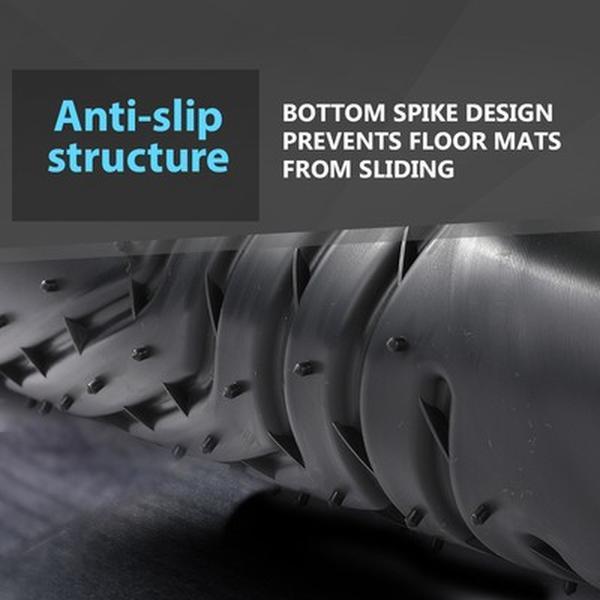 Fit For 2007-2025 Toyota Tundra CrewMax Cab 3PCS TPE Floor Mats Protection Liners,All Weather Floor Mats Rubber Liners,Waterproof Anti-slip Durable Floor Mats