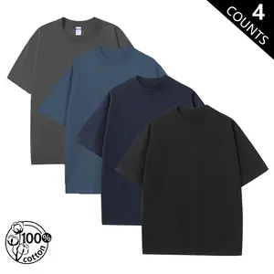 Solid-color T-shirt, 100% cotton casual comfortable sports short-sleeve tee, solid crew neck design suitable for home, sports, and running, multicolor mix-and-match options, loose and comfortable fit, moisture-wicking and non-clingy.