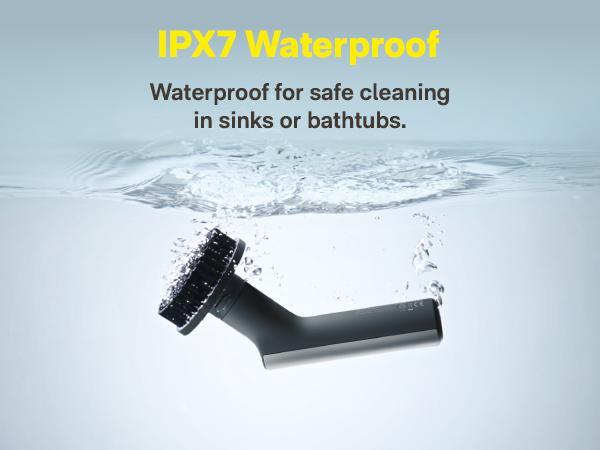 【Deals for You Days】HOTO Electric Spin Scrubber with 6 Brush Heads & Removable Extension Pole for Bathroom Kitchen Car Cleaning Powerful 2.5Nm Torque IPX7 Waterproof 4000mAh Battery Dual-Speed Settings Best Christmas Gift - Cleaner