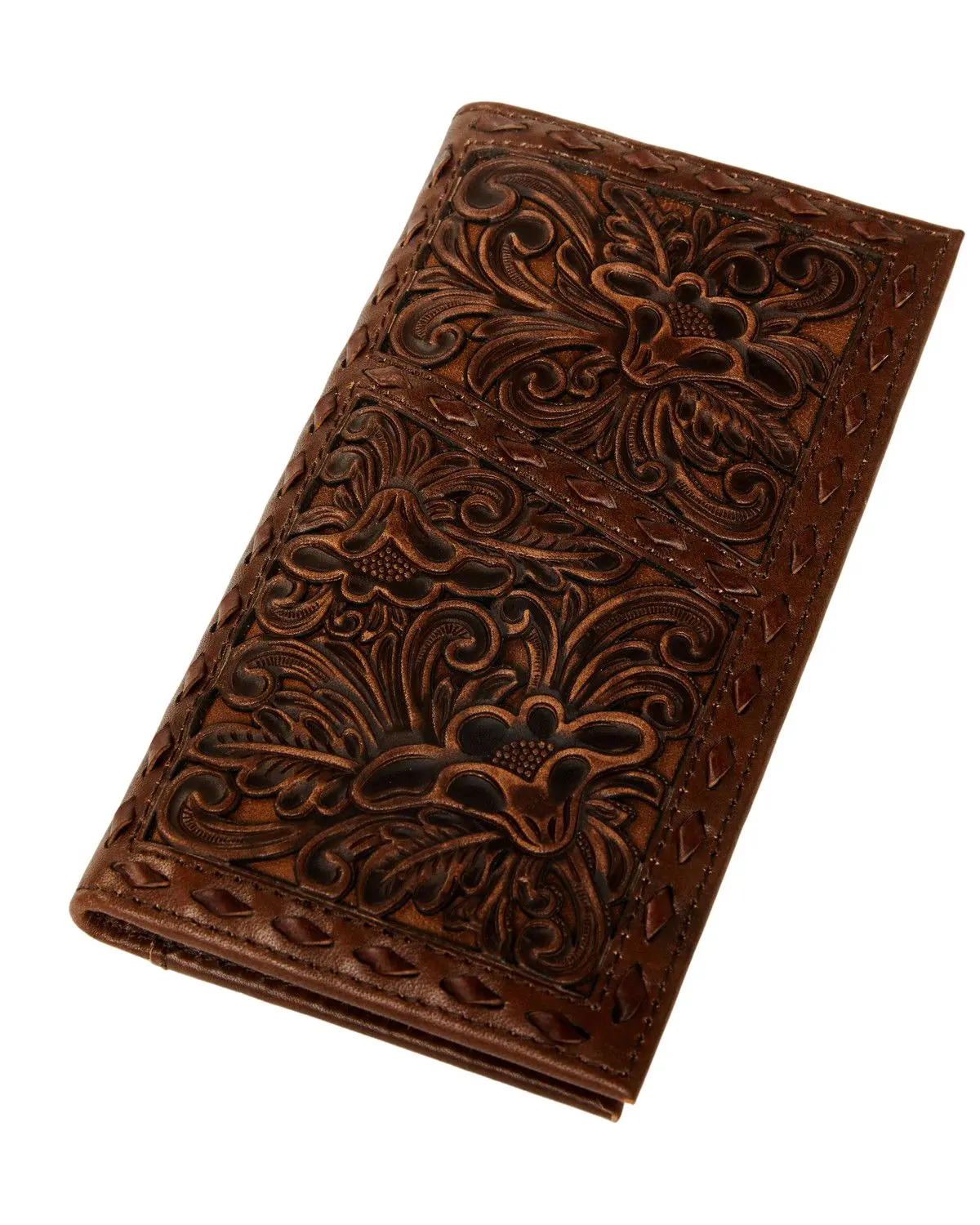 Cody James Men's Men'S Landry Tooled Bifold Rodeo Wallet - Cjasu25wt1-Dkbn