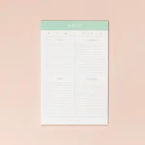 Daily To-Do List Notepad