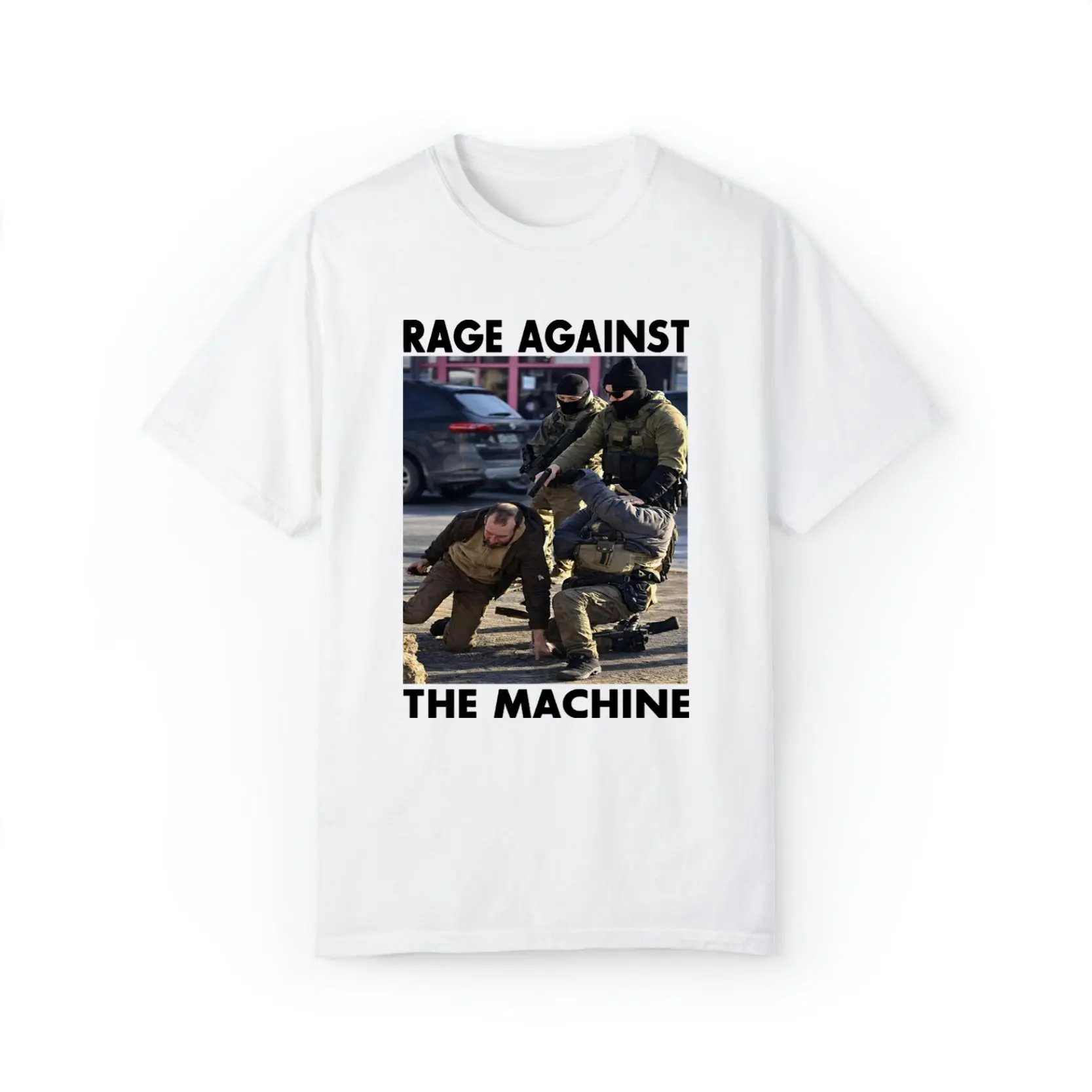 Rage Against The Machine T-Shirt, Anti-ICE Activist Shirt, Feminist Equality Top , Anti Fascism