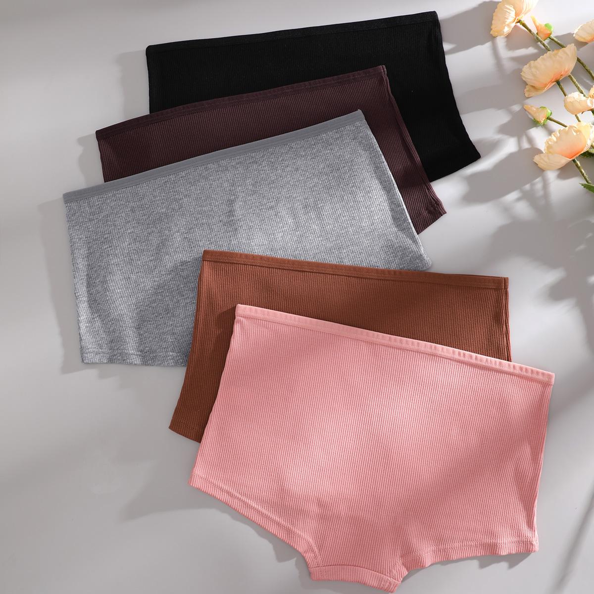 FINETOO Women’s 8-Pack Cotton Stretch Boyshort Panties – Full Coverage, Soft, Breathable Everyday Underwear,S-XL SpringStatements