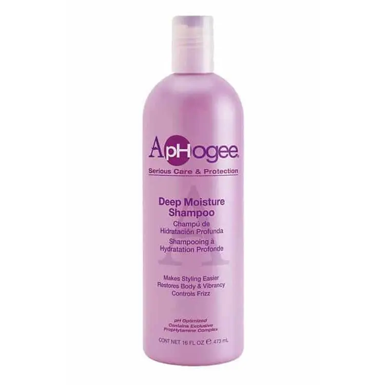 Deep Moisture Protein Blend Shampoo - Haircare Cleanser with Humectant Complex, Hair-Moisturizing, pH-Balanced, Frizz Control, Strength Restoration, 16 oz, Safe for Extensions & Chemically Treated Strands, Shiny Hair Daily Use