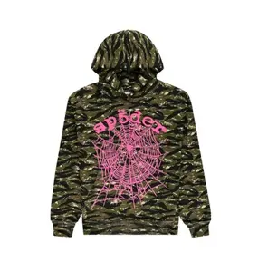 (100% Authentic) Sp5der OG Web V2 Hoodie Tiger Camo (100% Authentic) Sp5der OG Web V2 Hoodie Tiger Camo