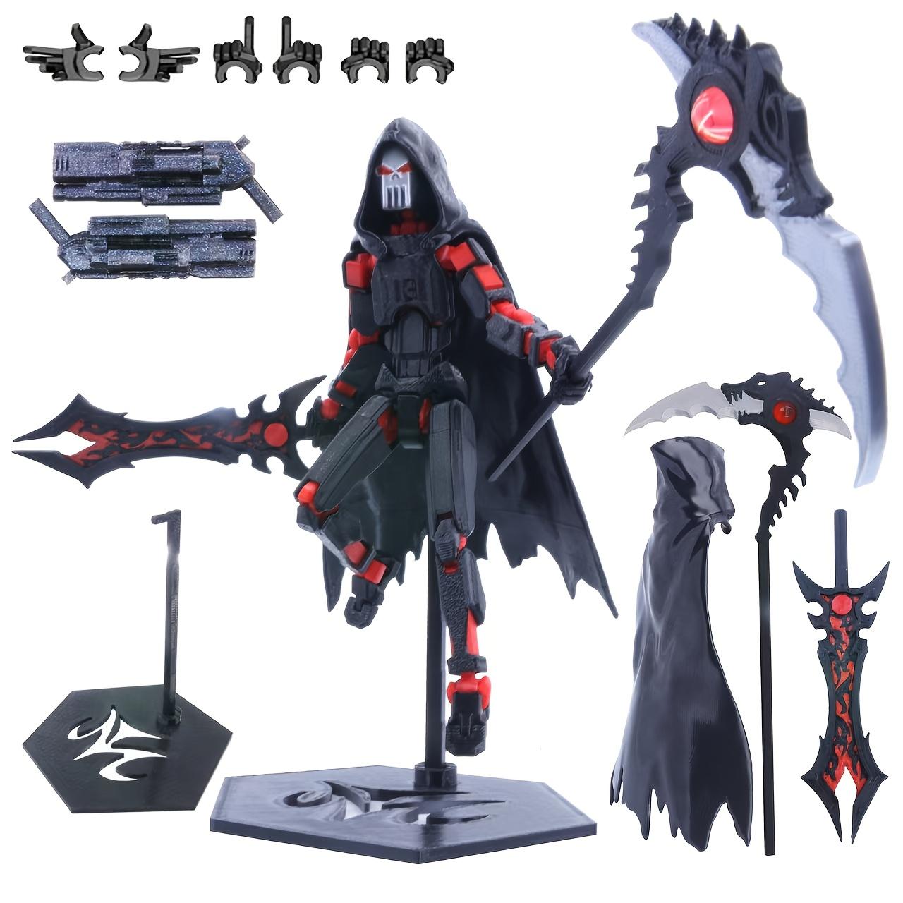 SF・ファンタジー・ホラー Mr. T 3-D Animator Action Puppet T13 Action Figure - Multi-Jointed Poseable Collectible with Spear