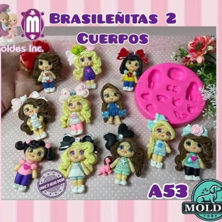 Molde de silicon, modelo A53