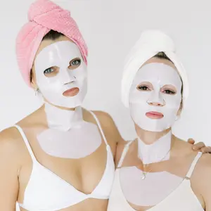 VEYA Biogel Collagen Sheet Mask Set - 4 Face + 4 Neck + 4 Chest Masks - Hydrating Skincare for Daily Moisture and Skin Care Routine