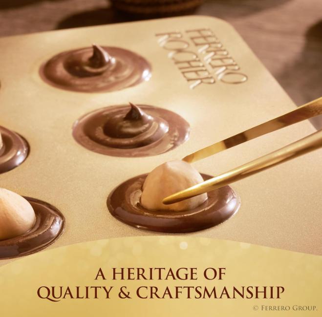 Gourmet Hazelnut Milk Chocolate Valentine's Day Gift Box, 12 Individually Wrapped Chocolates for Gifting, 5.3 oz