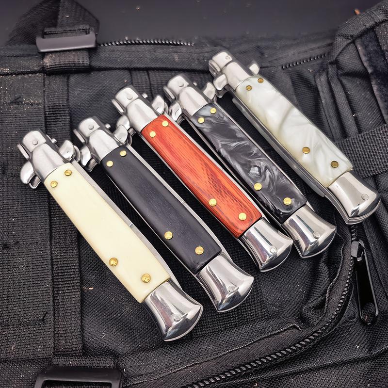 9-inch pocket knife, outdoor EDC folding knife, outdoor survival equipment, sharp blade, non slip handle, suitable for outdoor camping, fishing tools, barbecue and other purposes, holiday gifts for men and women 9-inch pocket knife, outdoor EDC folding knife, outdoor survival equipment, sharp blade, non slip handle, suitable for outdoor camping, fishing tools, barbecue and other purposes, holiday gifts for men and women