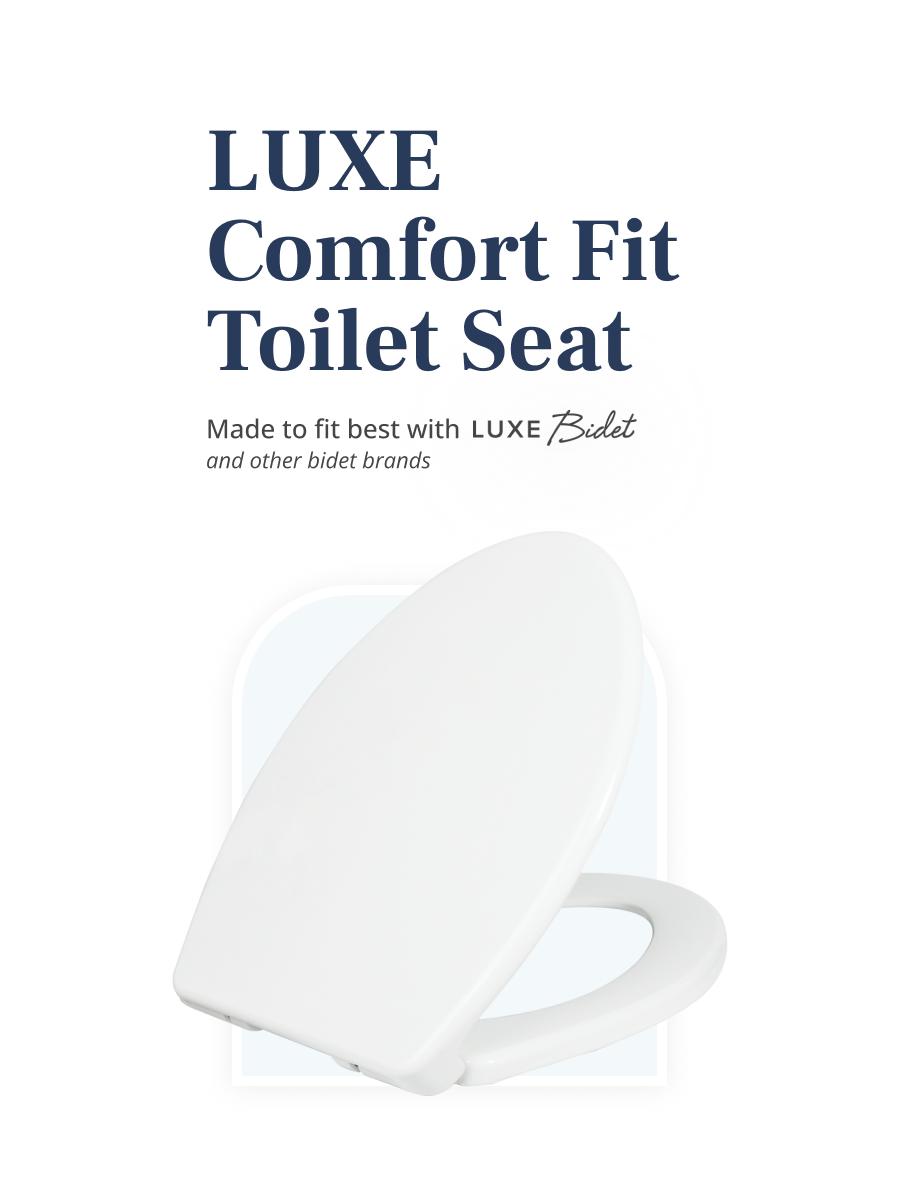 LUXE Comfort Fit Toilet Seat