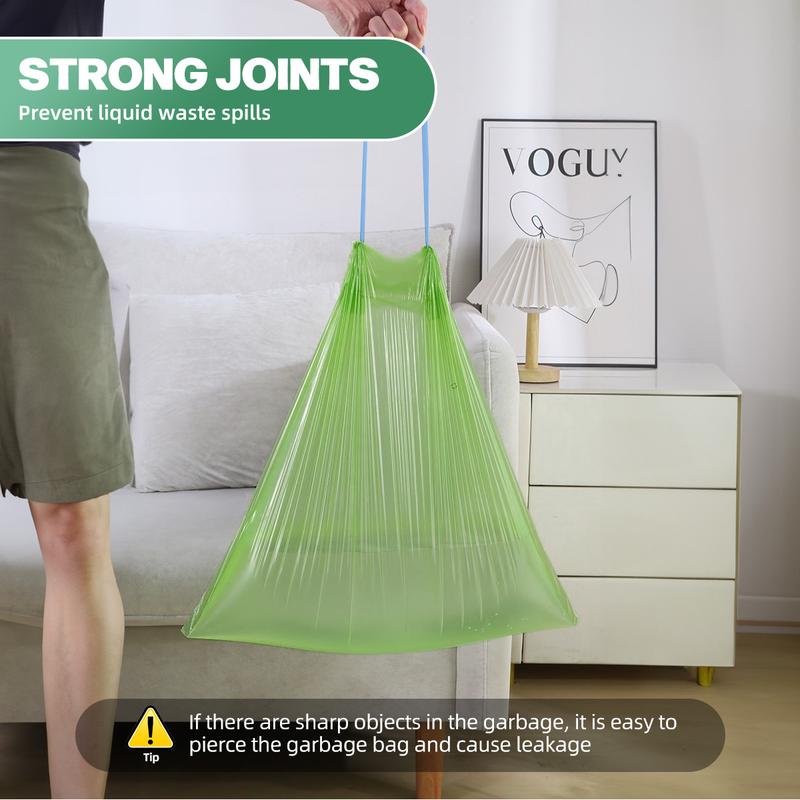 Rantizon Ultra Strong 13 Gallon TrashBags 90Pcs with Drawstring Closure, Continuous Odor Control, Biodegradable for Kitchen Garden Home Rantizon Ultra Strong 13 Gallon TrashBags 90Pcs with Drawstring Closure, Continuous Odor Control, Biodegradable for Kitchen Garden Home