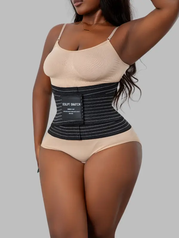 Sculpt Touch Snatch 3X Wrap Waist Trainer for Women Plus Edition Adjustable Triple Straps Steel Support Instant Hourglass Slimming Belt Elastic Breathable Fabric SpringStatements