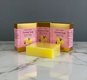 Set of 3 Pieces, EASYGLOWING Lemon Fresh Soap – Clarifying & Glow-Boosting Cleanser