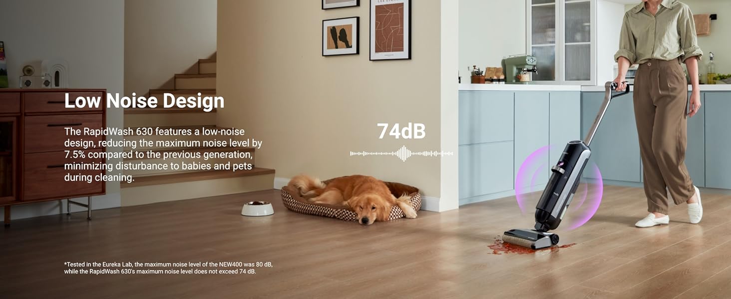 Eureka RapidWash 630 Cordless Wet Dry Cleaner 170° Reclinable Hot Air Drying Self Cleaning Vacuum Mop Combo for Hard Floors Pet Hair Sticky Messes, TiktokShopSpringGlowUp Eureka RapidWash 630 Cordless Wet Dry Cleaner 170° Reclinable Hot Air Drying Self Cleaning Vacuum Mop Combo for Hard Floors Pet Hair Sticky Messes, TiktokShopSpringGlowUp