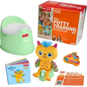 Fisher-Price Big Little Feelings Potty Training Kit: Set of Toys & Tips for Toddlers & Kids
