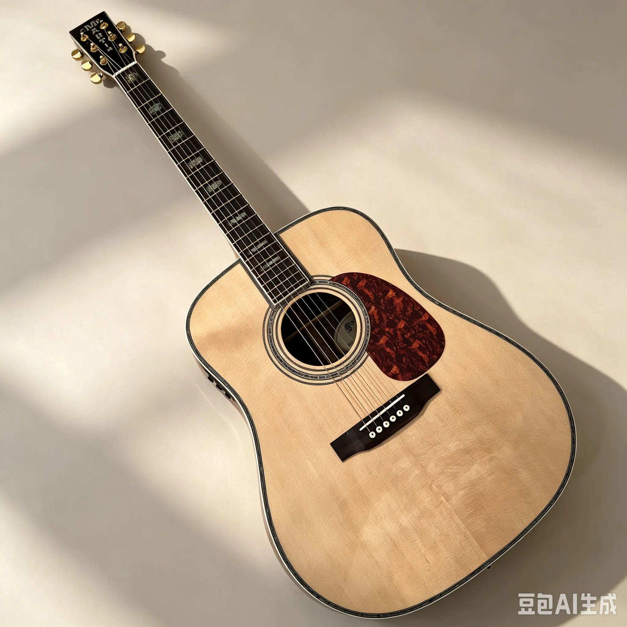 41-inch Full Size Natural Solid Spruce Top Acoustic Guitar - 6 Strings, Rosewood Fretboard, Mahogany Neck, Classic Bridge, Performance Instrument for Adults, Ideal for Guitar Practice