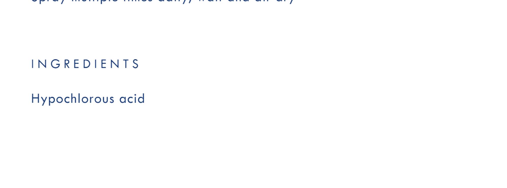 SkinSmart Facial Cleanser for Acne, Hypochlorous Acid Mist Targets Acne Causing Bacteria SkinSmart Facial Cleanser for Acne, Hypochlorous Acid Mist Targets Acne Causing Bacteria