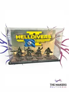 Hell Divers 2 Miniature Squad Diorama