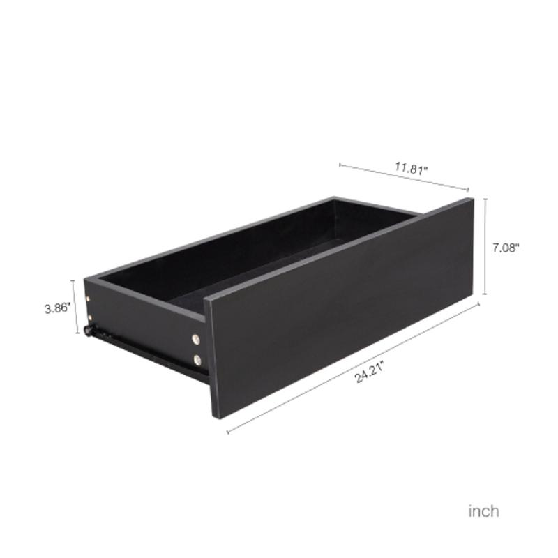 4 Drawer Dresser, White Dresser Modern Storage Chest of Drawers 25.69L x 15.7W x 38.38H in, White Dresser Storage Cabinet with 4 Drawers for Home Office