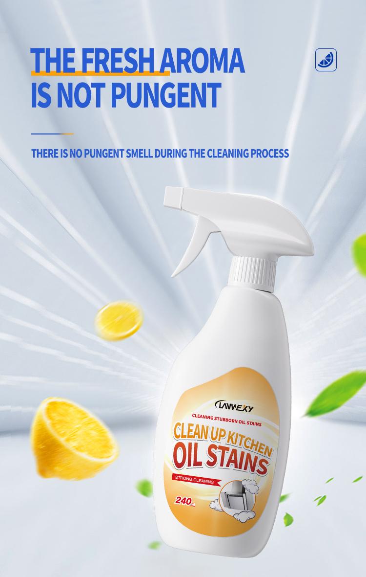 Lanwexy Heavy Duty Degreaser Cleaner Spray for Kitchen, Household, Oven, Stove, Range Hood,Household kitchen cleaners