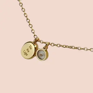 Be The Light Charm Necklace